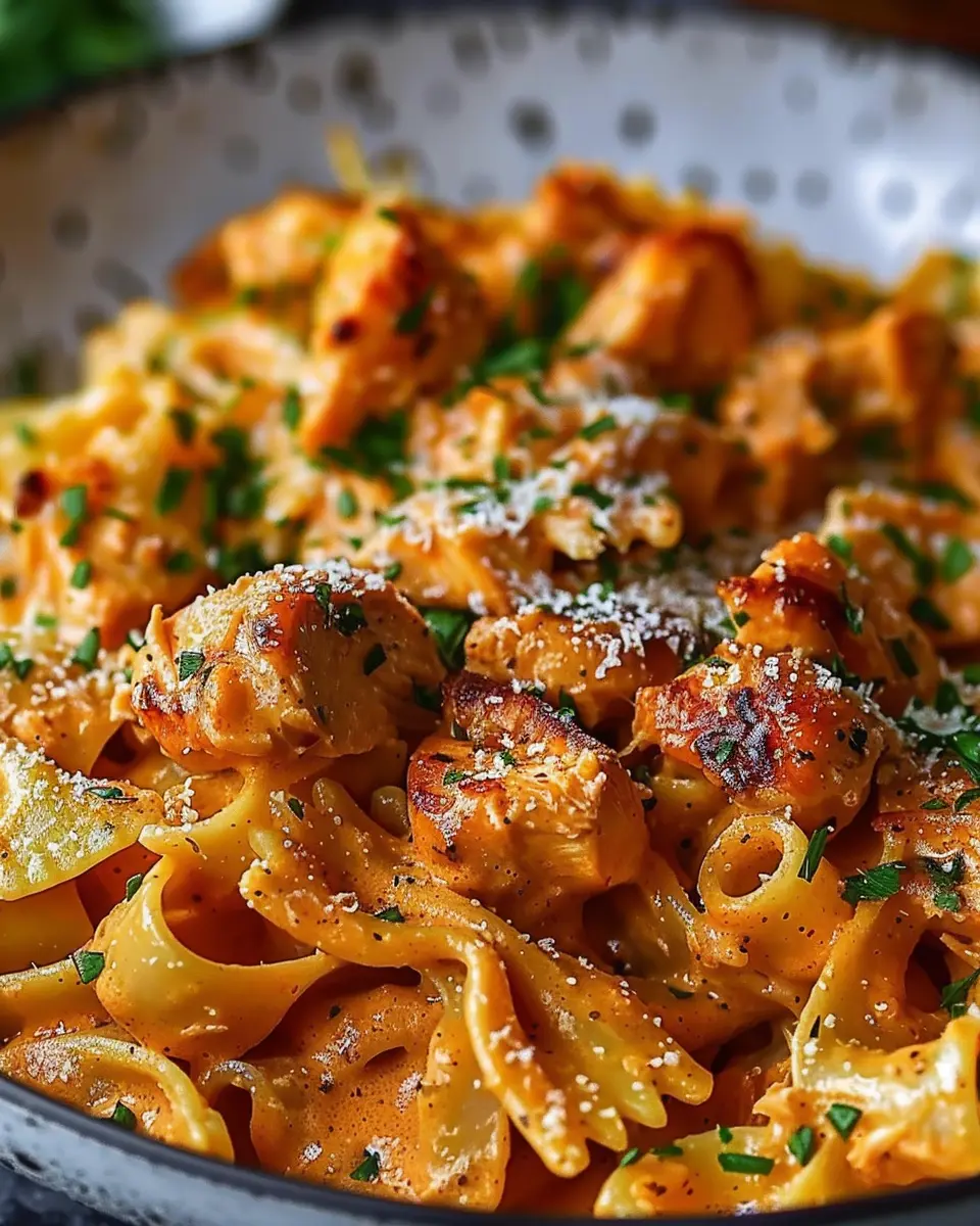Cowboy Butter Chicken Pasta Recipe: Savory Twist with Turkey Bacon