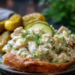 Crunchy Dill Pickle Chicken Salad