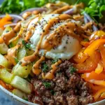 The Best Smash Burger Bowl