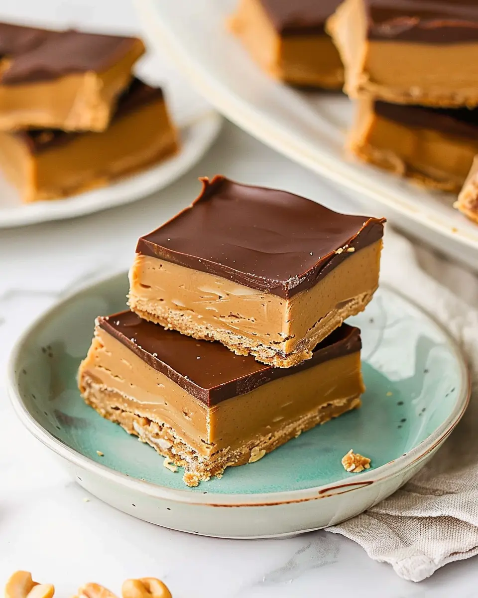 No Bake Peanut Butter Bars: Easy, Indulgent Treat for Everyone