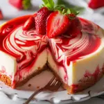 Strawberry Swirl Cheesecake Recipe