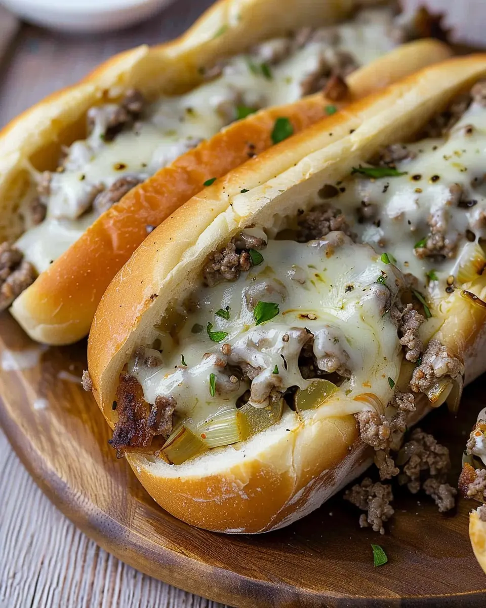 30-Minute Ground Beef Philly Cheesesteak with Turkey Bacon Delight