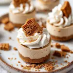 No Bake Mini Biscoff Cheesecakes