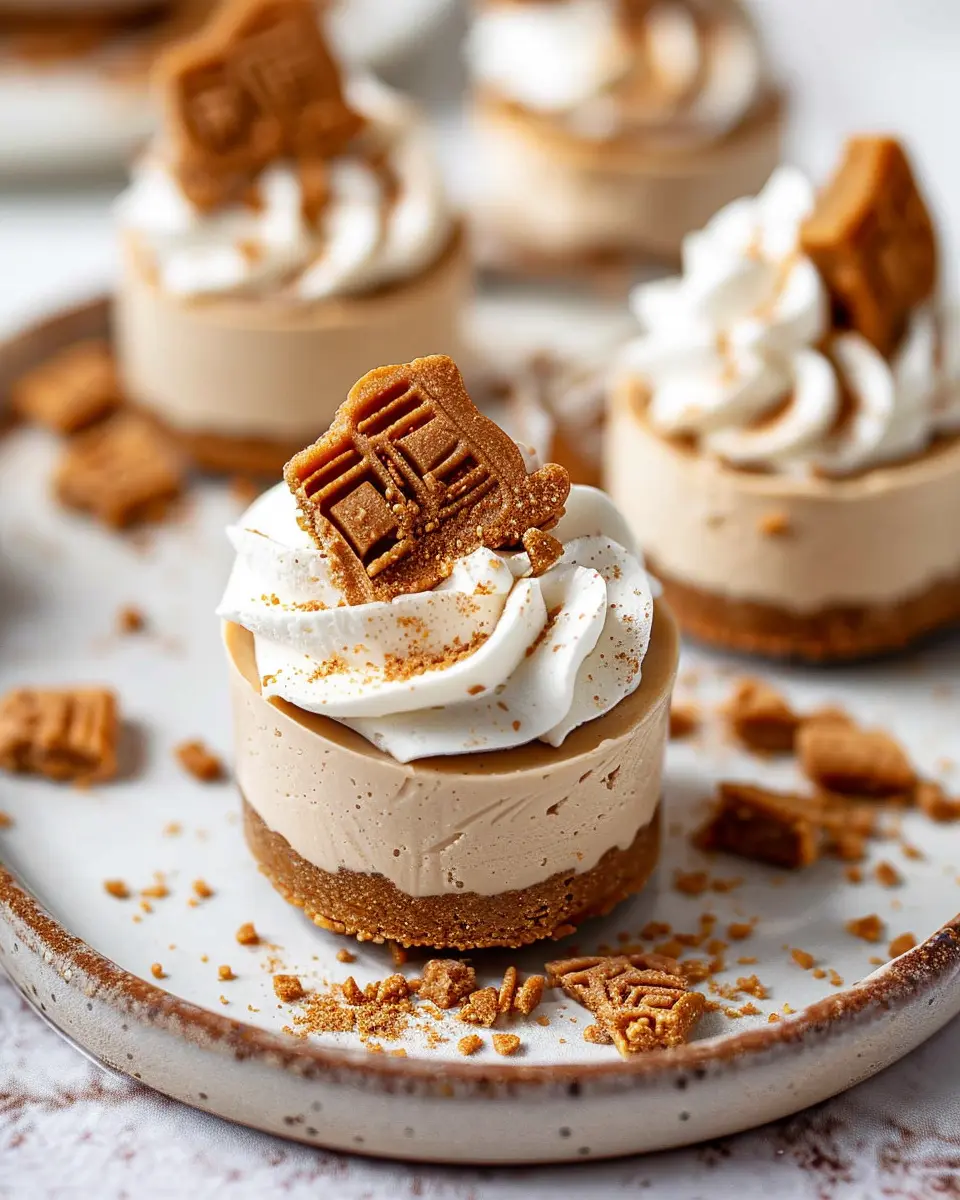 No Bake Mini Biscoff Cheesecakes: The Easy Indulgence You’ll Love