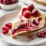 Baked Raspberry Cheesecake