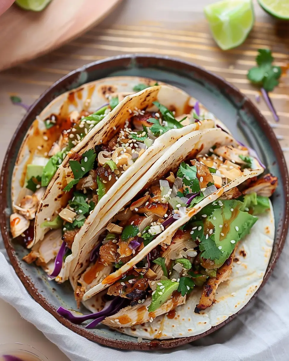 Teriyaki Chicken Tacos: Easy Recipe for a Flavorful Twist