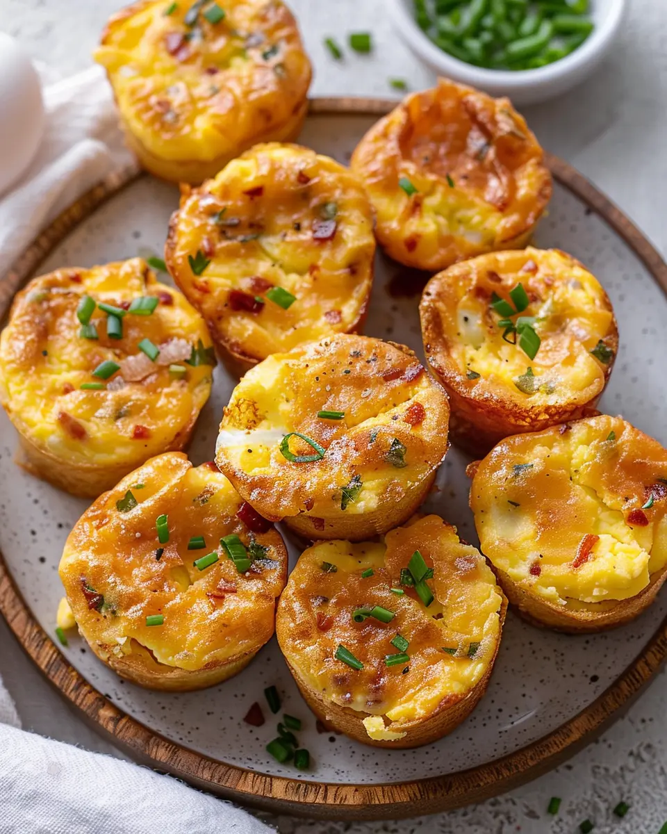 Better Than Starbucks Egg Bites: Easy Turkey Bacon &amp; Chicken Ham Recipe