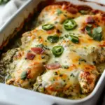 Salsa Verde Chicken Casserole