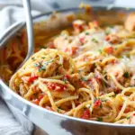 Quick One-Pot Chicken Spaghetti