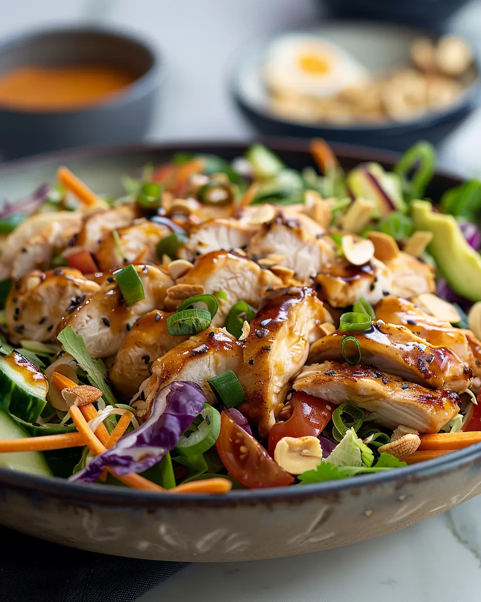 Beyond Chinese Chicken Salad: A Fresh Twist with Turkey Bacon