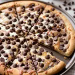 Chocolate Chip Cookie Pizza