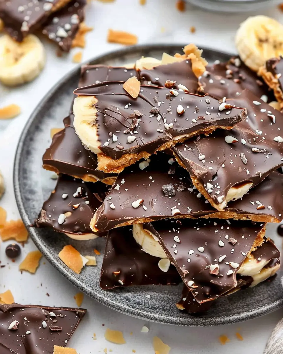 Viral Chocolate Banana Bark: Indulgent Treats for Everyone