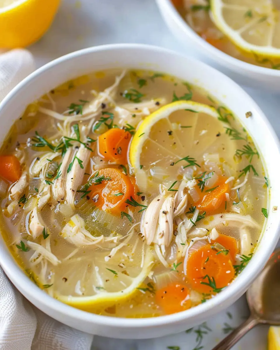 Lemon Chicken Soup: A Bright and Easy Comfort Recipe for Home Chefs