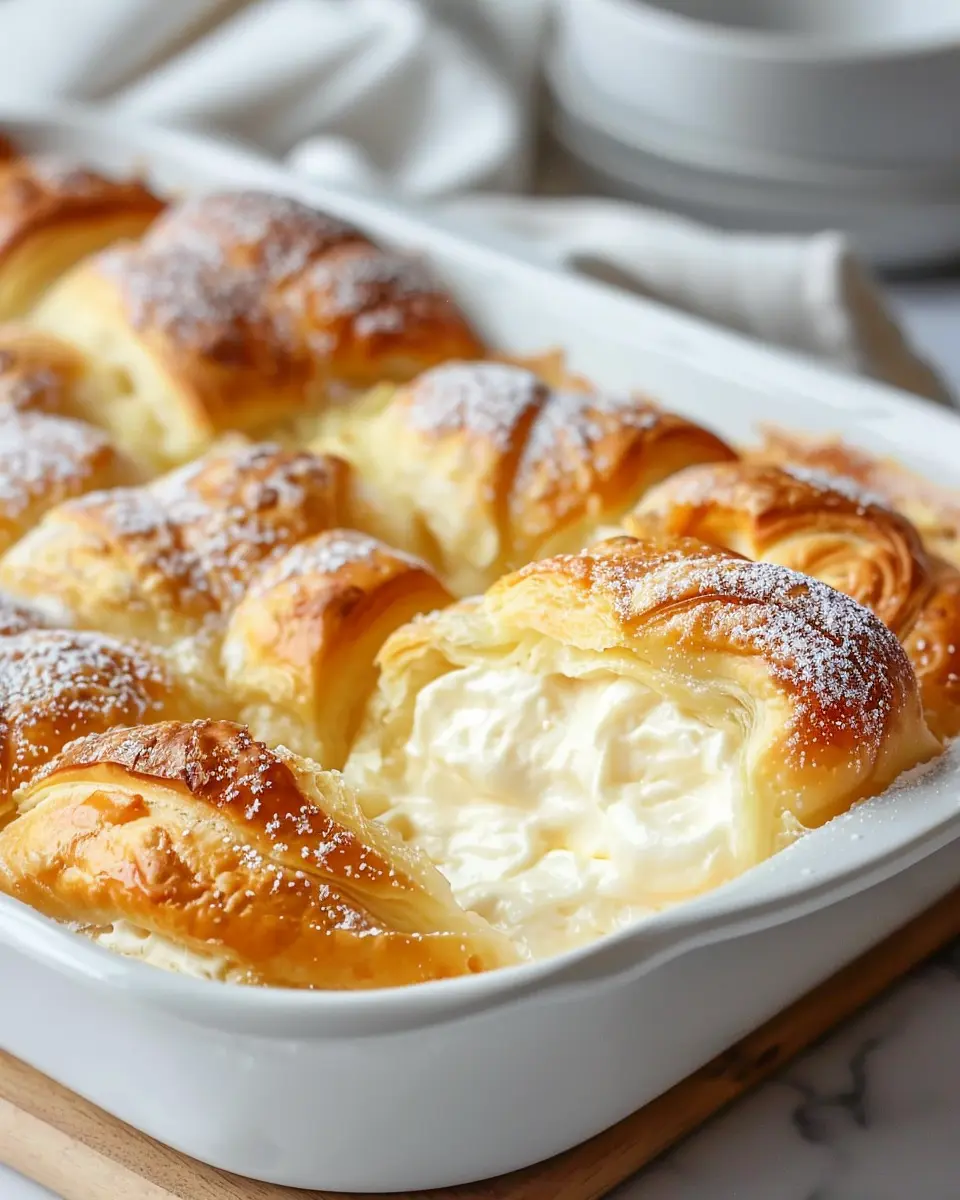 Cheesecake Crescent Rolls Casserole Recipe: Indulgent Sweet Treat