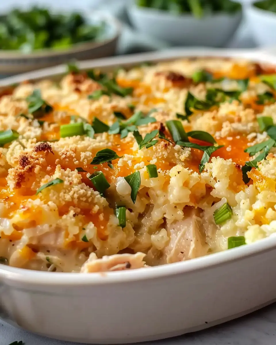 Healthy Chicken Cauliflower Rice Casserole: A Comforting Twist