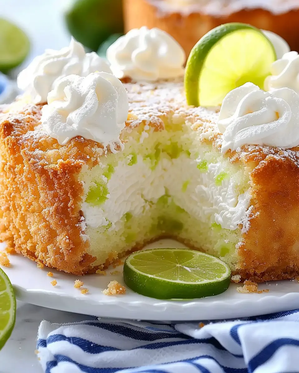 Best Key Lime Angel Food Cake Recipe for a Refreshing Delight