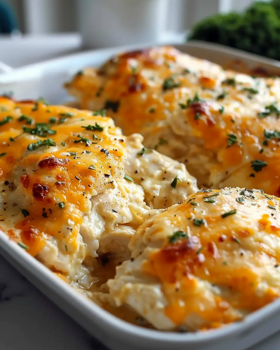 Easy Ranch Chicken Bake: A Juicy 4-Ingredient Delight