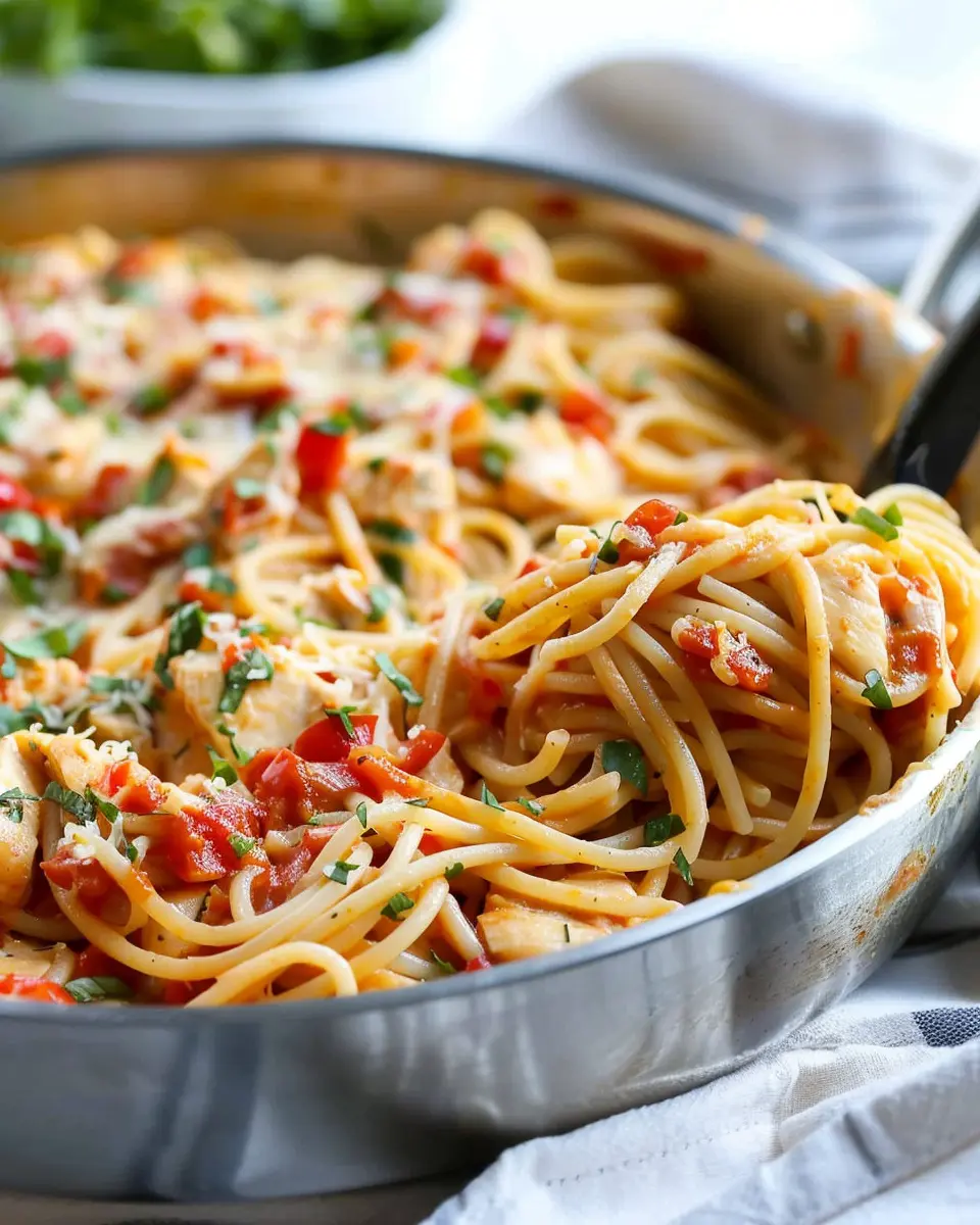 Quick One-Pot Chicken Spaghetti: Easy Comfort Food Delight