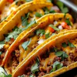 Oven-Baked Cheesy Tacos