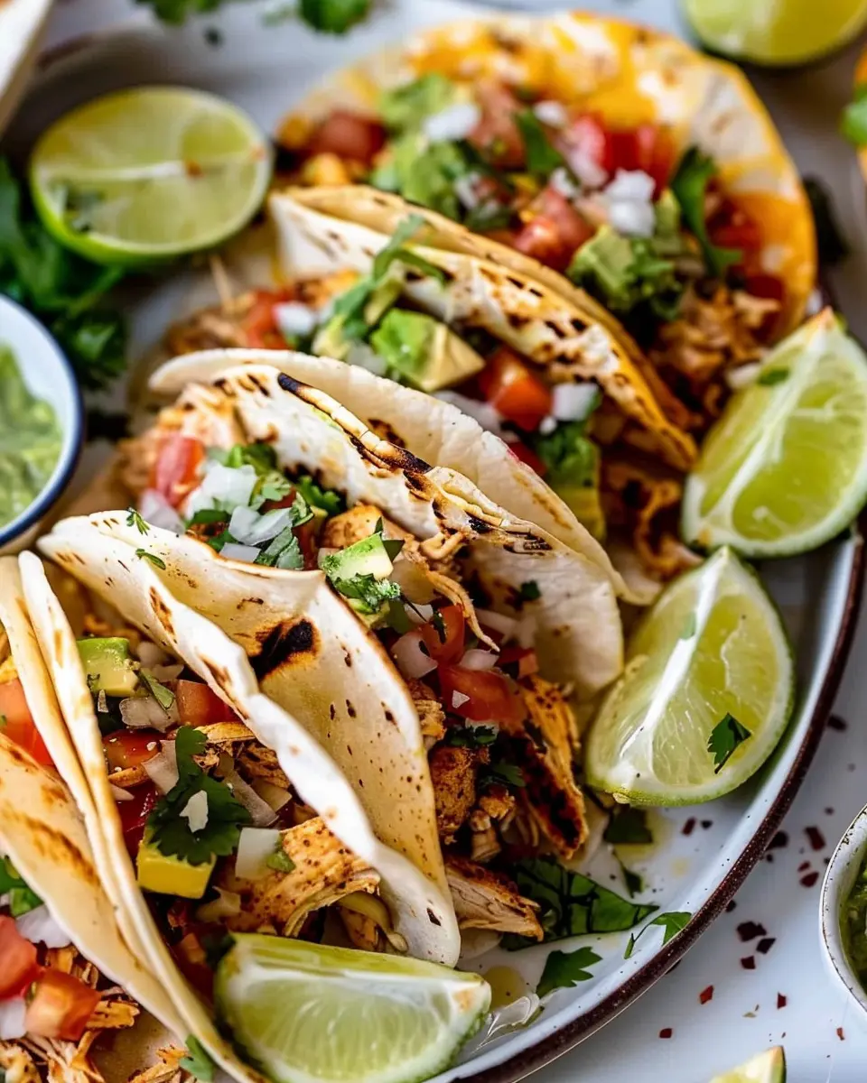 Best Chicken Tacos Recipe: Juicy and Easy Homemade Delight