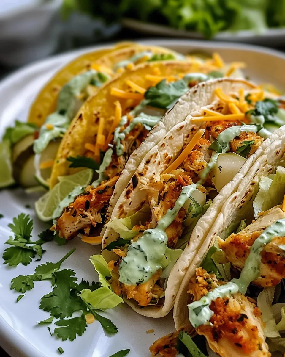 Dill Pickle Ranch Smash Chicken Tacos: Easy and Flavorful Delight