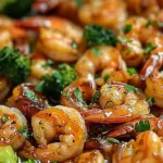 High-Protein Honey Garlic Shrimp