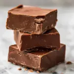 3 Ingredient Chocolate Fudge Recipe