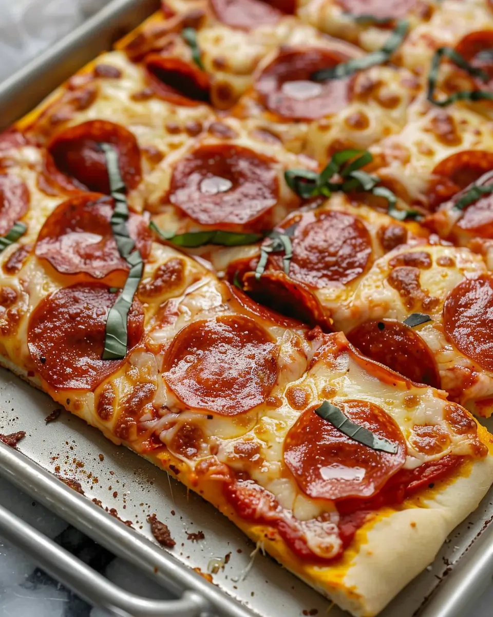 Sheet Pan Pizza: Easy Turkey Bacon &amp; Chicken Ham Delight