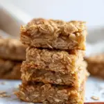 3 Ingredient Cinnamon Apple Oatmeal Bars