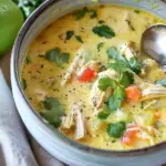 Creamy Green Enchiladas Chicken Soup