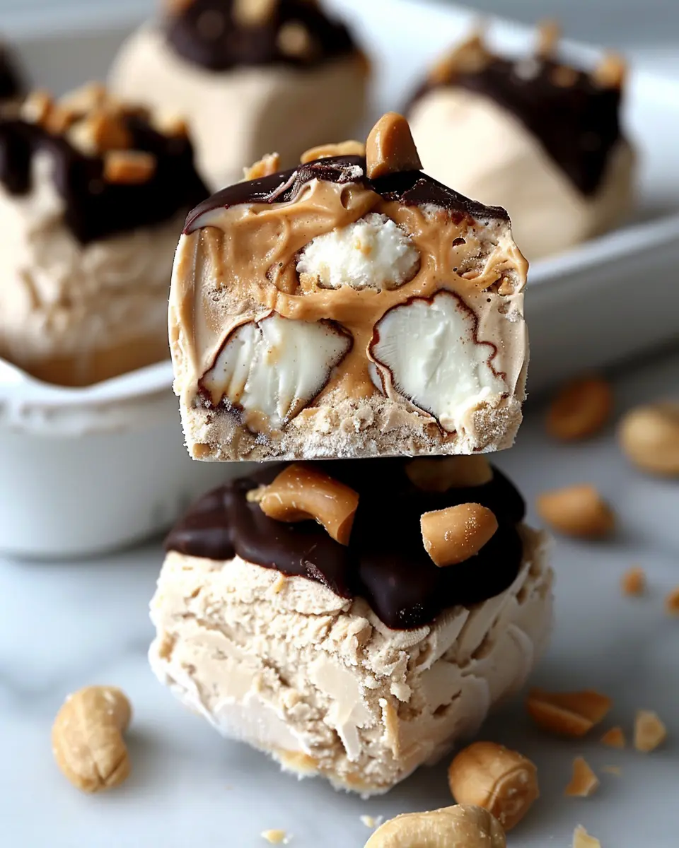 Frozen Greek Yogurt Peanut Butter Bites: The Best Guilt-Free Treat