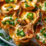 Jalapeno Popper Wonton Cups