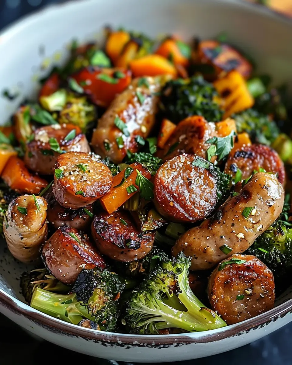 Sausage Veggie Skillet Bowl: Easy 30-Minute Family Delight